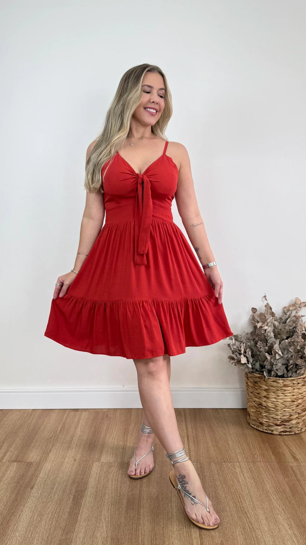 VESTIDO SOFIA CURTO LISO