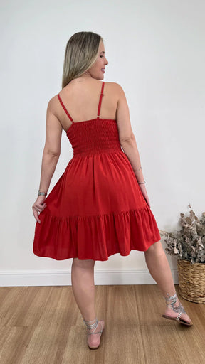 VESTIDO SOFIA CURTO LISO