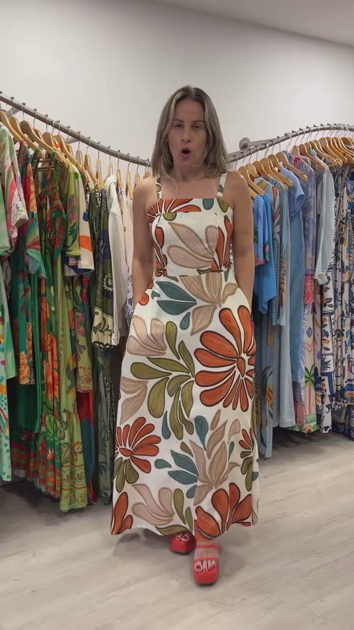 Vestido Ana Com Bolso
